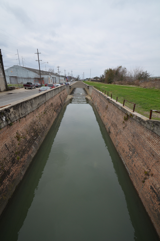 Lafitte Corridor drainage culvert.